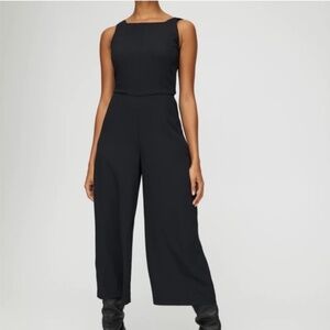 Aritzia Wilfred Black Ecoulement Jumpsuit